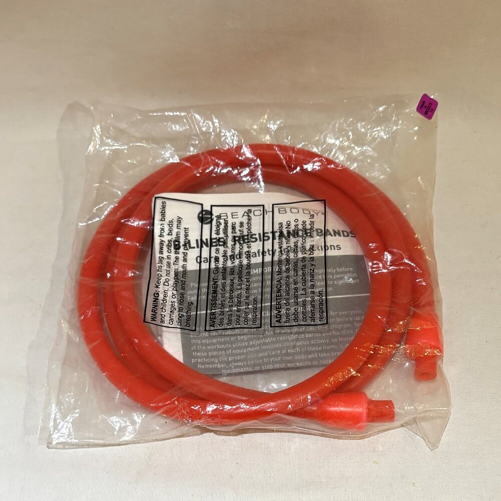 Beachbody B-Lines Resistance Band Replacement Red No Handle